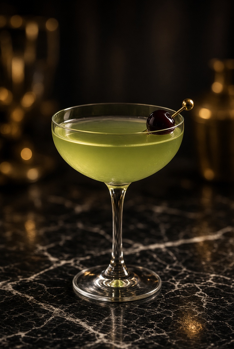 Last Word cocktail at SLIQUE