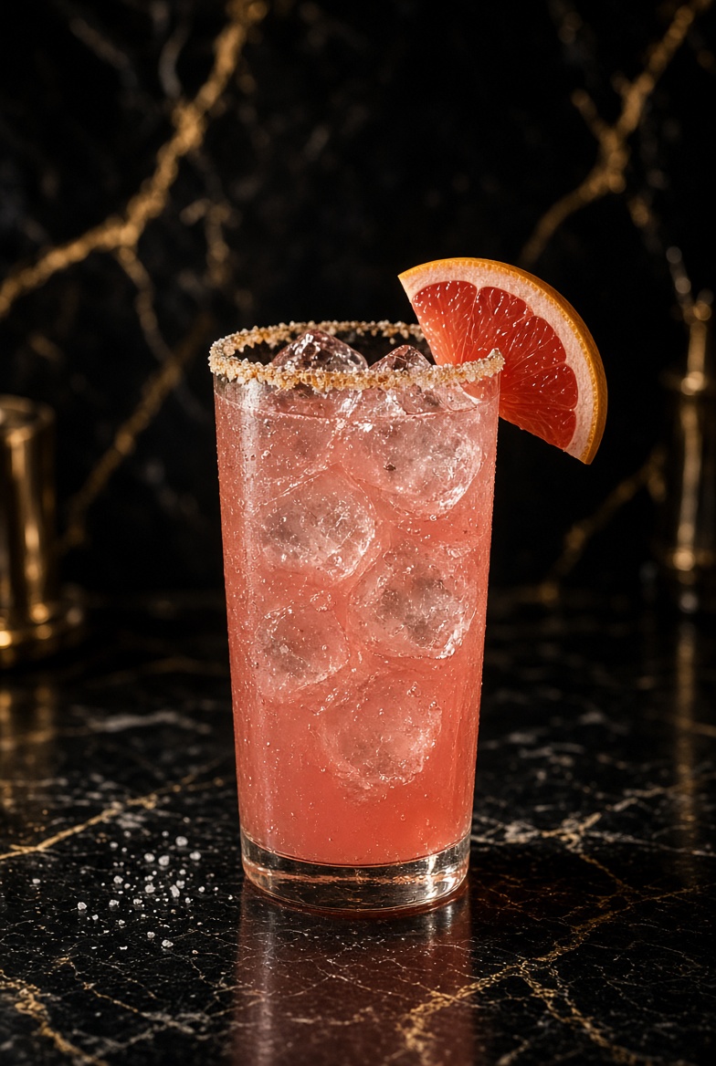 Paloma cocktail at SLIQUE